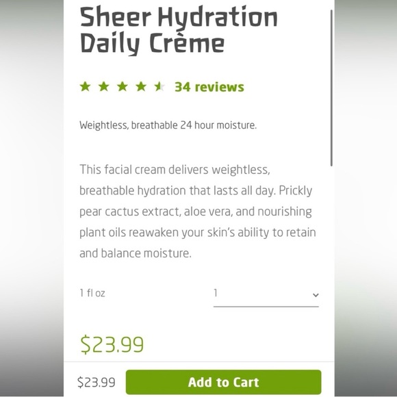 WALEDA Selt 1921 Sheer Hydration Daily Dew Lotion light, all day moisturizer - Picture 5 of 7